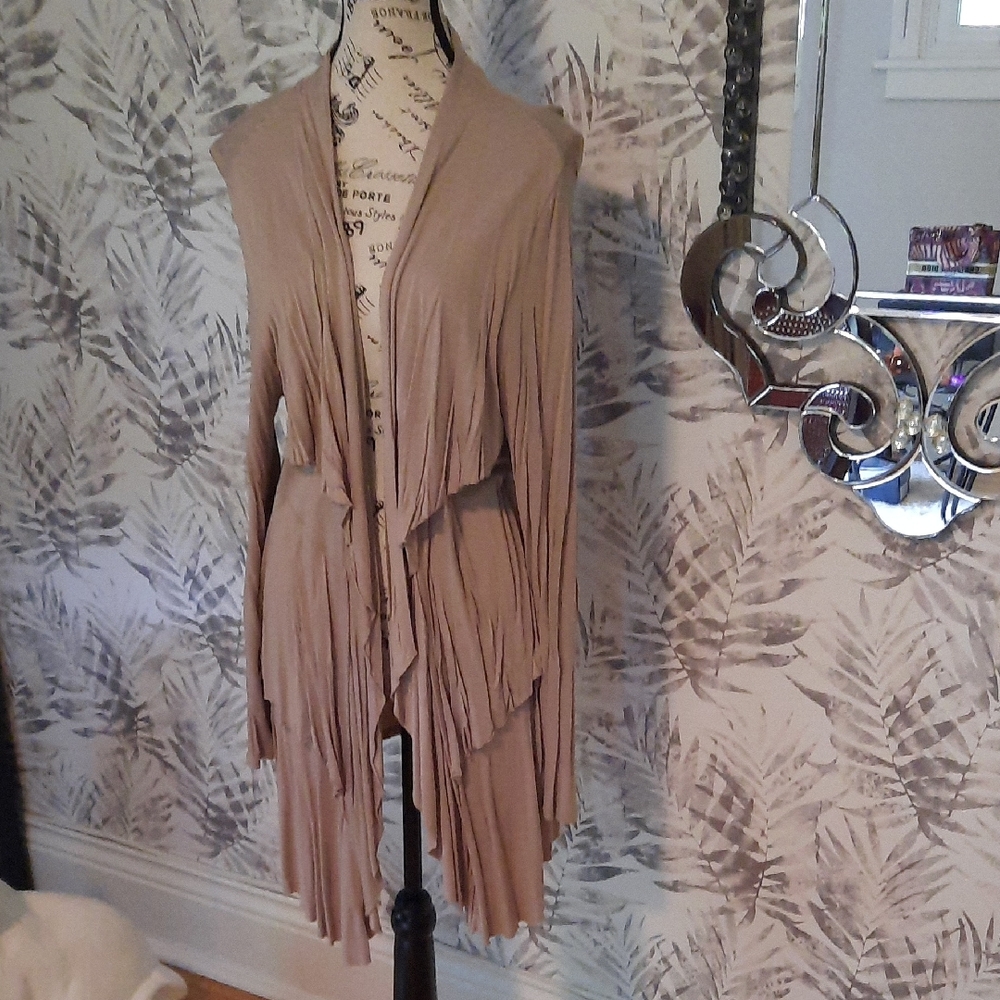 George Plus Light Brown Cardigan
